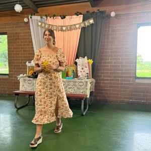 Rihoas medium floral dress